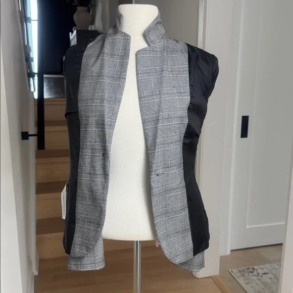 ZARA Plaid Tailored Blazer – Size EUR 34 / US 2 – NWOT - Picture 5 of 8